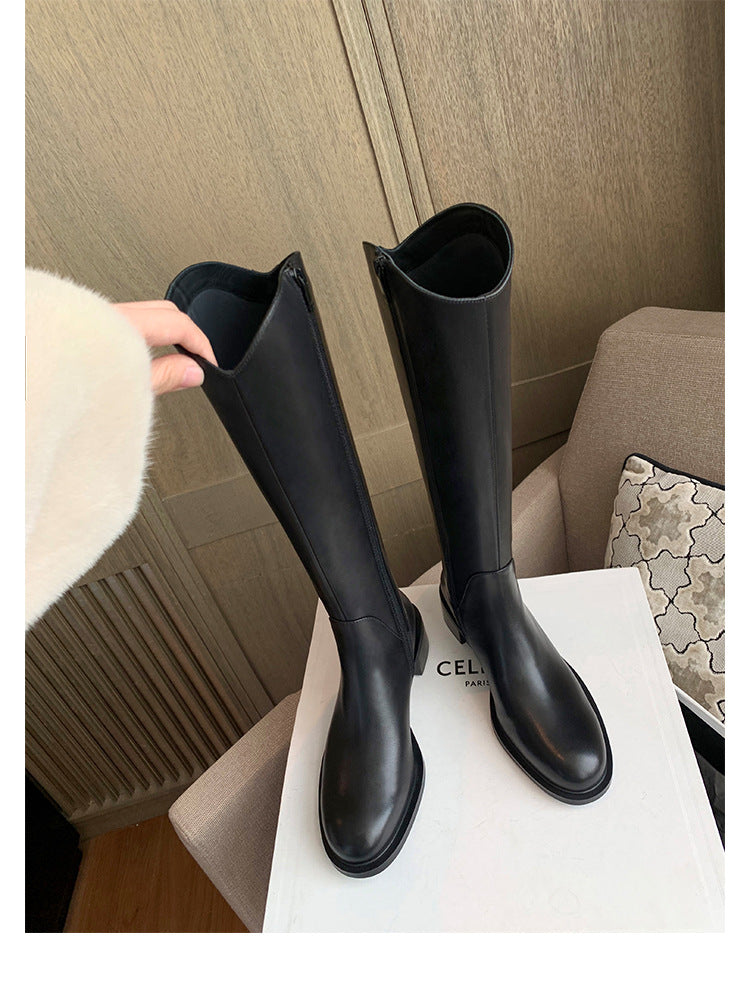 Blush London® Elegant Knee High Boots