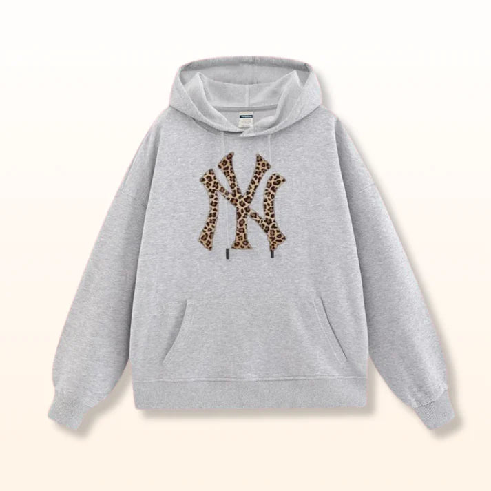 Blush London® NY Leopard Unisex Hoodie